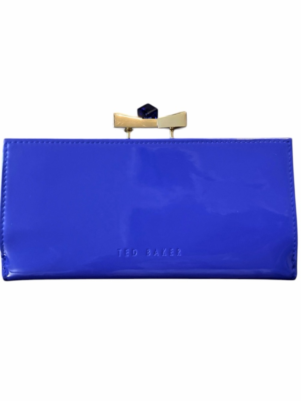 TED BAKER
Womens Franny Patent Bow Popper
Matinee Purse in Blue